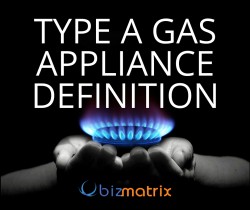 type a gas appliance