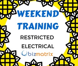 restricted electrical weekend