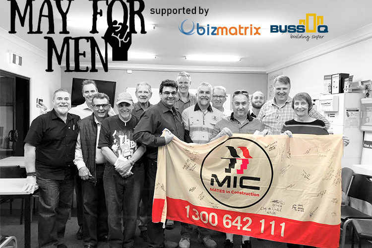 May for Men 2018 raised over $600- for MATES in Construction – Thanks