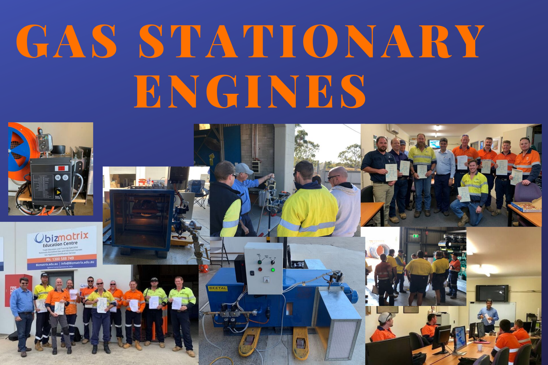 Gas Stationary Engines Courses Bizmatrix Education