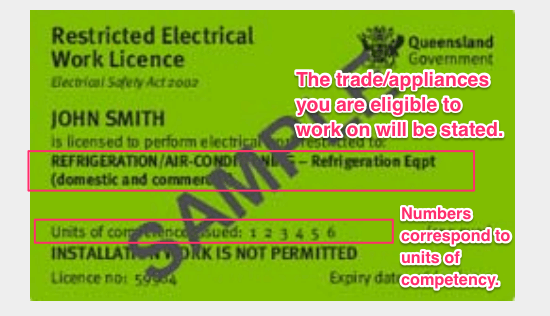 REL licence in detail