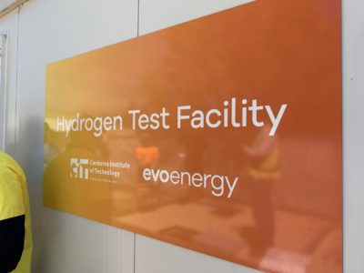 Hydrogen Testing Facility Canberra
